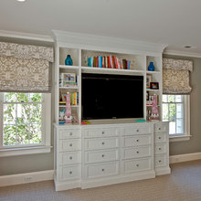tv console/bookshelf