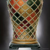 Mediterranean Table Lamp 19''W x 19''D x 30''H, Multicolor Finish