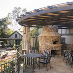 Rainproof pergola