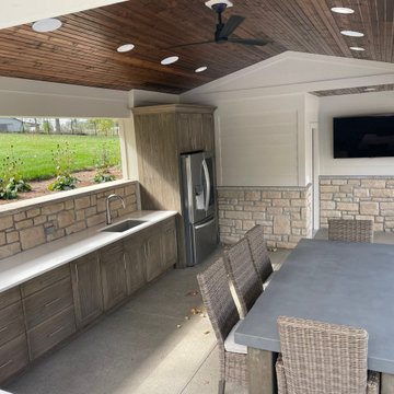 Outdoor kitchen Naturekast -Neutral