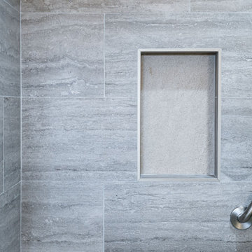 Shower Tile & Enclosure; Fixtures & Faucets