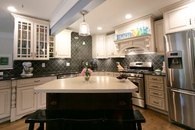 Cottage chic kitchen photo in Other