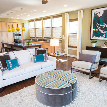 Elegant and Contemporary Main Living Space