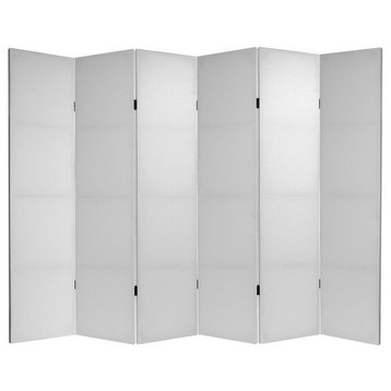 6' Tall Do It Yourself Canvas Room Divider 6 Panel