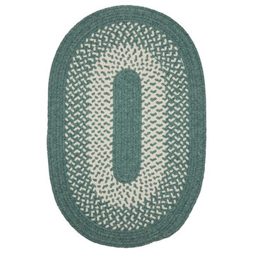 Colonial Mills Rug Jackson Teal Round, 11x11