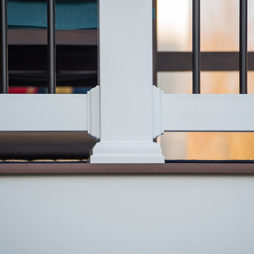 Porch with Recessed Lighting