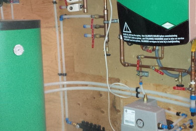 Example of a large basement design in Calgary