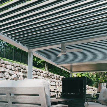 Good Residence - Plymouth, MI: StruXure Louvered Pergola & MagnaTrack Screens