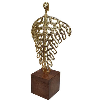 Brighton Decorative Object or Figurine, Gold/Brown