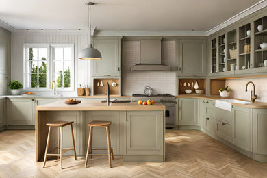 Example of a minimalist kitchen design