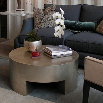Sculpted Steel Coffee Tables