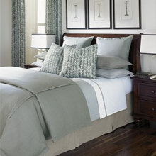 Blue grey bedroom walls