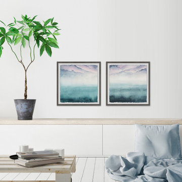 Magical Lagoon Diptych