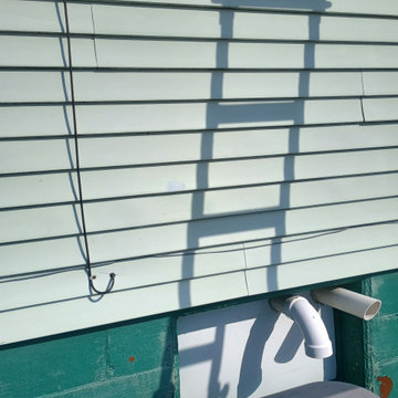 Patch holes in Vinyl siding