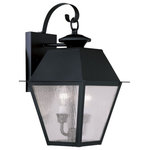 Livex Lighting - Livex Lighting 5722-67 Oldwick - One Light Semi-Flush Mount - Canopy Included.  Shade IncludeOldwick One Light Se Olde Bronze Hand Blo *UL Approved: YES Energy Star Qualified: n/a ADA Certified: n/a  *Number of Lights: Lamp: 1-*Wattage:100w Medium Base bulb(s) *Bulb Included:No *Bulb Type:Medium Base *Finish Type:Olde Bronze