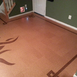 Customer Installation - Sun Mosaic - Cork Flooring