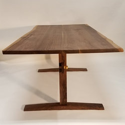 Walnut Trestle Table - Dining Tables