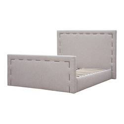 Four Hands Furniture - Theory Upholstered Bed - Panel Beds