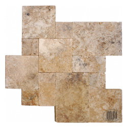 Walnut Rustico Travertine - Wall And Floor Tile