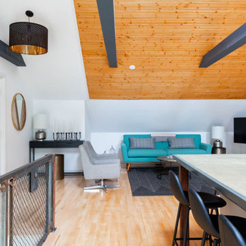Forgotten Garage apartment gets industrial make-over