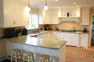 Traditional kitchen in Portland Maine.
