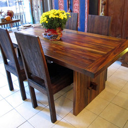 Teak Dining Table, 36" x 72" - Dining Tables