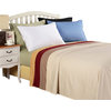 Egyptian Cotton 800 Thread Count Solid Pillowcase Sets Standard Gold