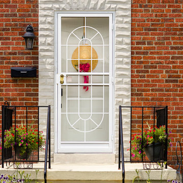 Steel Security Storm Door Gallery