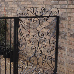 Wrought Iron Exterior Gates - Products