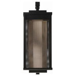 Eurofase - Eurofase 42717-010 Brama, 23W 1 LED Outdoor Wall Transitional 16 - A very fine, mesh screen surrounds the body of theBrama 23W 1 LED Outd Black/Gold White PC  *UL: Suitable for wet locations Energy Star Qualified: n/a ADA Certified: n/a  *Number of Lights: 1-*Wattage:23w LED bulb(s) *Bulb Included:Yes *Bulb Type:LED *Finish Type:Black/Gold