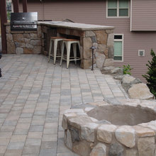outdoor bbq bar