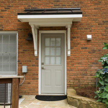 Morrison bracket side door portico