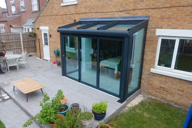 Case study - Small glass extension in West Yorkshire
