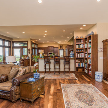 Water Views and Elegant Details Define Sequim Custom Home