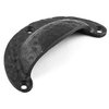 Renovators Supply Black Wrought Iron Cabinet Drawer Cup Bin Pull Cabinet Knobs