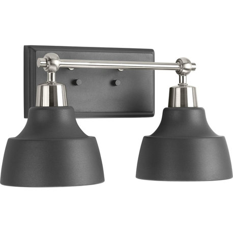 Bramlett Collection 2-Light Bath and Vanity, Brushed Nickel