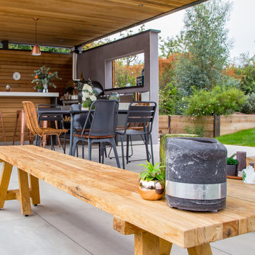 Pool house - cuisine extrérieure