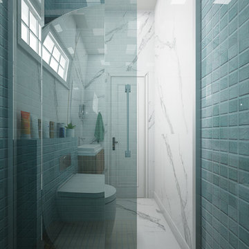 Classic European Design | Bathroom | 3BHK | Bonito Designs