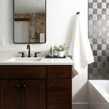 Modern Industrial Bathroom Remodel