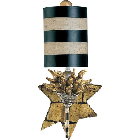 Lucas Mckearn Audubon Sconce With Black And White SC1015-1