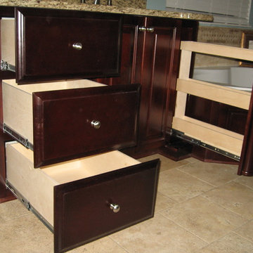 Mason Master Bathroom...Builder Grade to Custom Made!