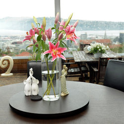 Case Study: Apartment-inspired three level home - Indoor Fireplaces