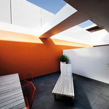 orange wall