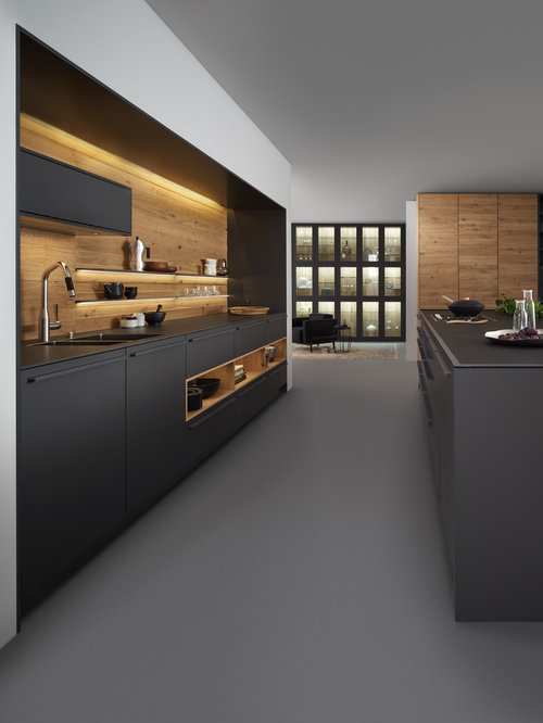 Best Large Modern Kitchen Design Ideas & Remodel Pictures | Houzz  Save Photo