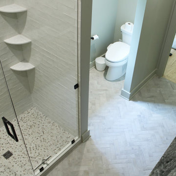 Tiled Master Bath - Tile & Installation by Exact Tile