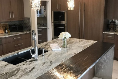 Transitional kitchen photo in Other
