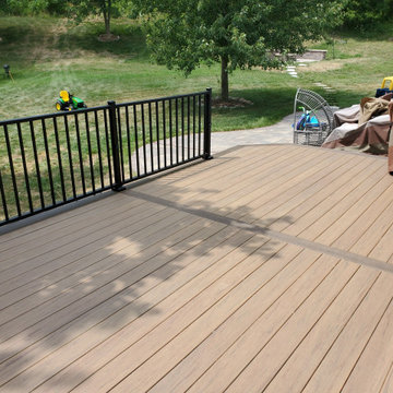 Timbertech Legacy with Corner Stairs