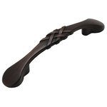 Cosmas - Cabinet Pull, Oil Rubbed Bronze Braided, Set of 10 - Price is for 10 pulls