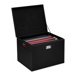Great Useful Stuff - G.U.S. Decorative Office File and Portable Storage Box - Filing Cabinets