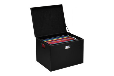 G.U.S. Decorative Office File and Portable Storage Box
